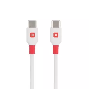 USB kabelis Skross SKCA0019C-C120CN 1.2m USB C balts