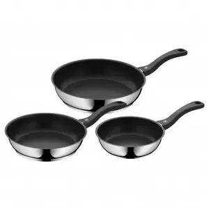 Frying Pan Set WMF Devil 3 pcs Stainless Steel 20 24 28 cm