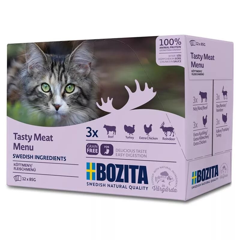 Mitrā kaķu barība BOZITA 85 g