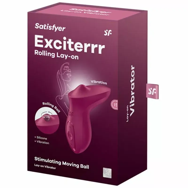 Klitorālais uzklājamais vibrators Satisfyer Exciterrr D-240520 Photo 5