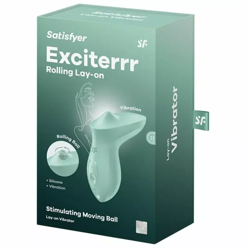 Clitoris Vibrator Satisfyer Exciterrr Mint Photo 5