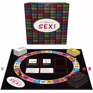 Board Game Kheper Games A Lifetime of Sex D-241538 – adult party board game, 2+ players