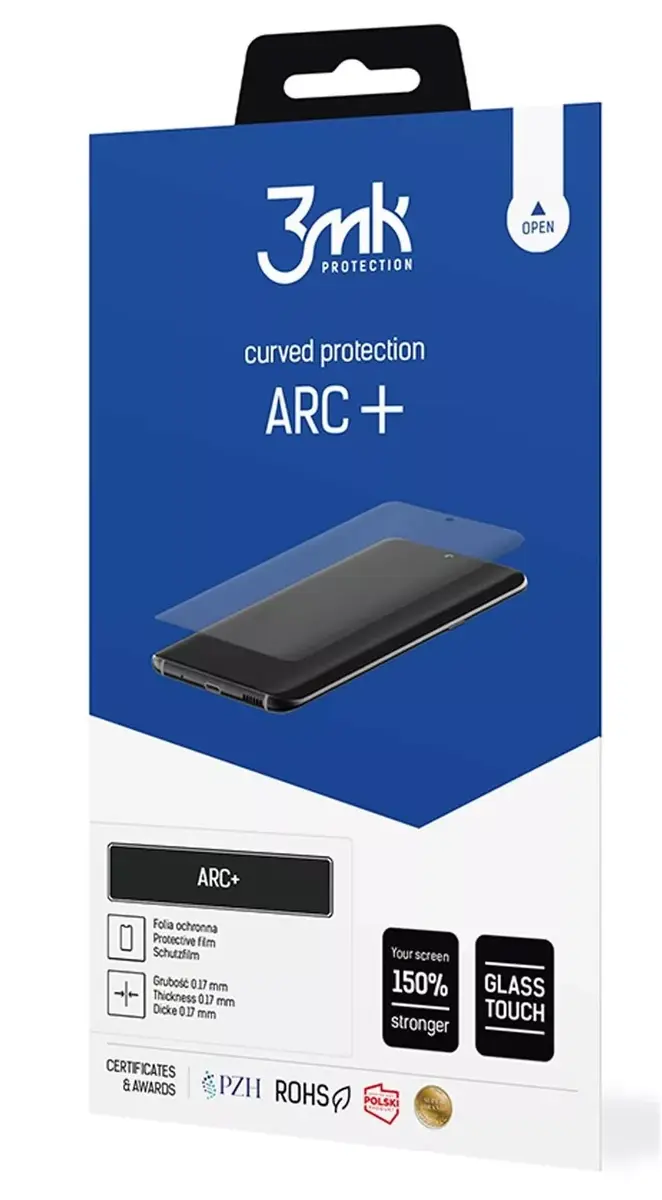 3MK ARC+ Skaidrs ekrāna aizsargs Infinix Note 40 Pro Photo 2
