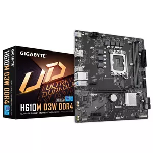 Материнская плата GIGABYTE H610M D3W, Intel H610, LGA 1700, micro ATX