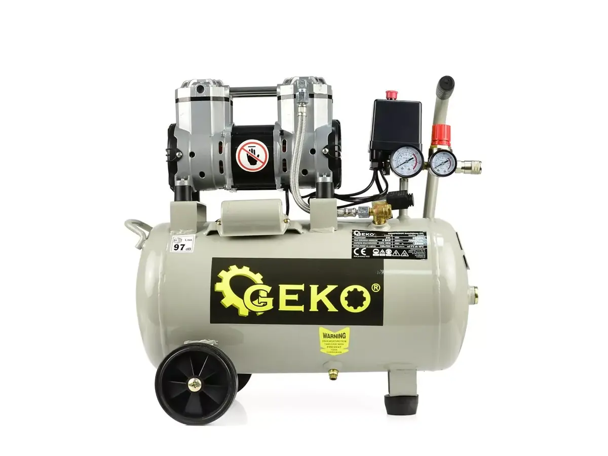 GEKO G80335 безмасляный компрессор 24 л 980 Вт Photo 2