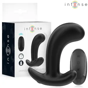Anal Vibrator INTENSE Silicone Black