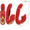 INTENSE NATHY Double Vibrator with Stimulating Mouth Photo 2