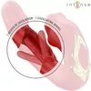INTENSE NATHY Double Vibrator with Stimulating Mouth Photo 3