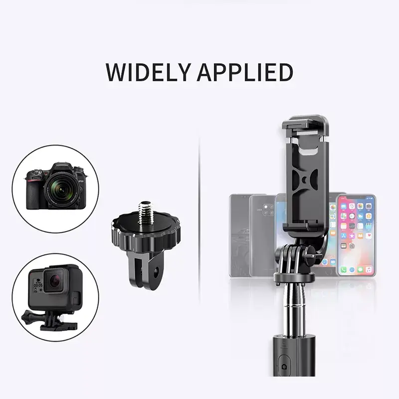 Selfie stick Riff L02 wireless extendable 100 cm Photo 3