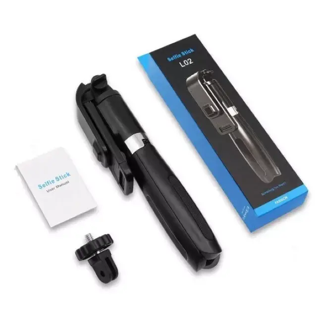 Selfie stick Riff L02 wireless extendable 100 cm Photo 6
