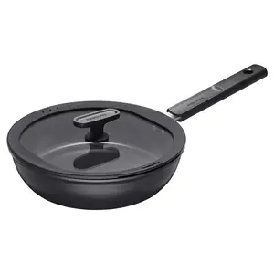 Frying pan Fiskars 1075528 24 cm with non-stick coating and lid