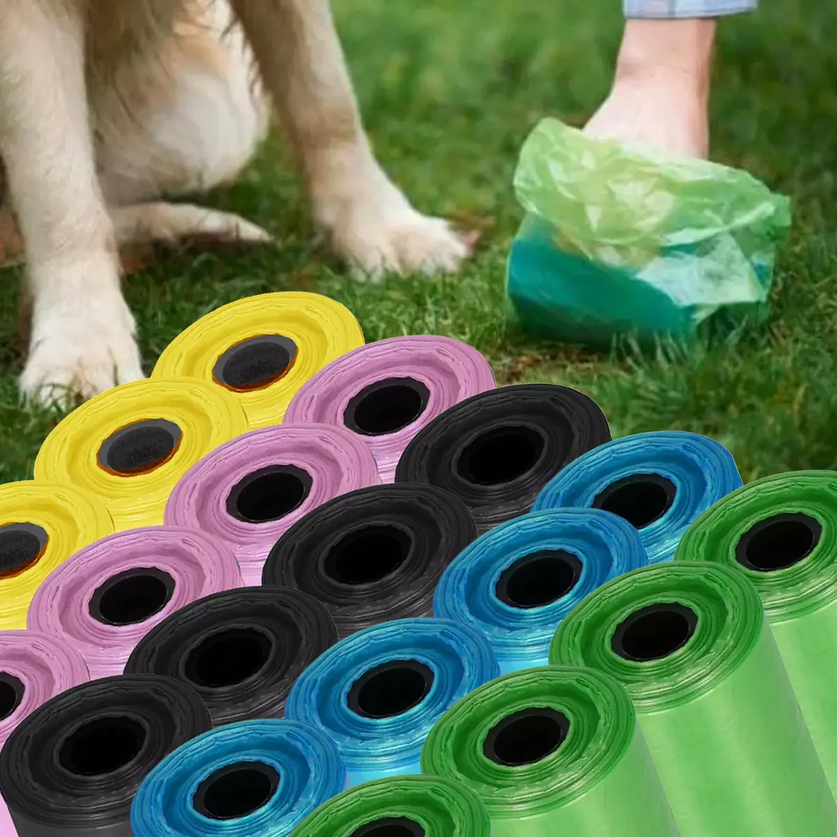 Dog waste bags Springos PA0253 — 360 pcs Photo 9