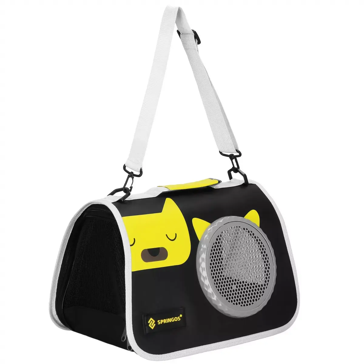 Pet carrier Springos PA0234 24×40×24 cm Photo 5