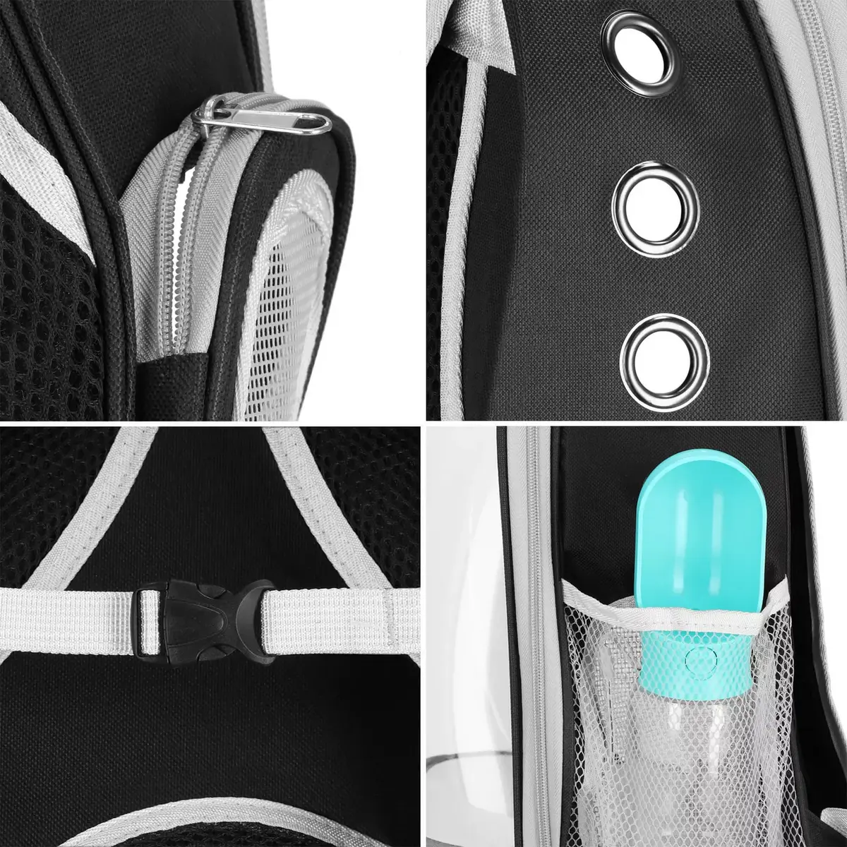 Springos PA0243 pet carrier backpack Photo 9