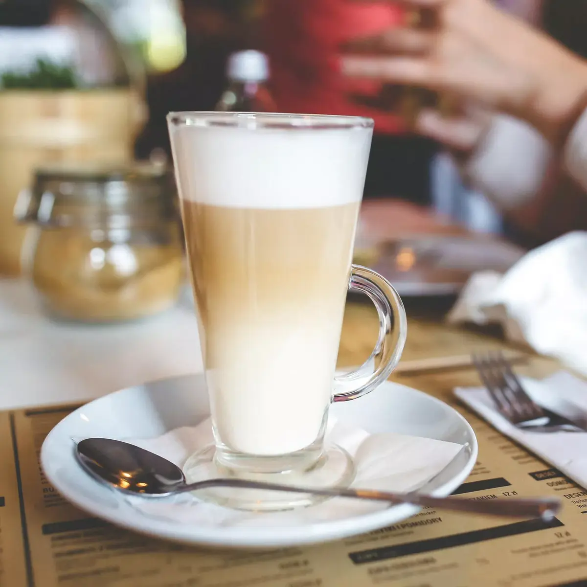 Latte glasses Springos HA7496 280 ml set of 6 Photo 3