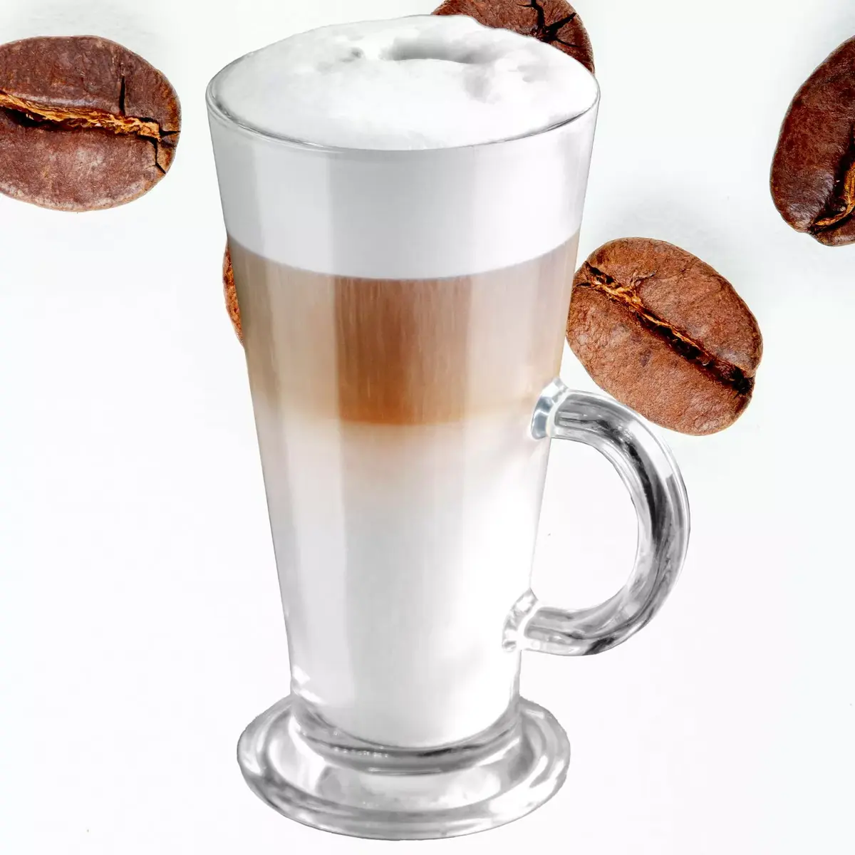 Latte glasses Springos HA7496 280 ml set of 6 Photo 7