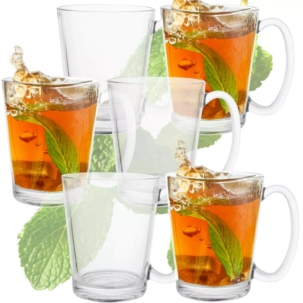 Glass cups Springos HA7497 300 ml – set of 6 Photo 2