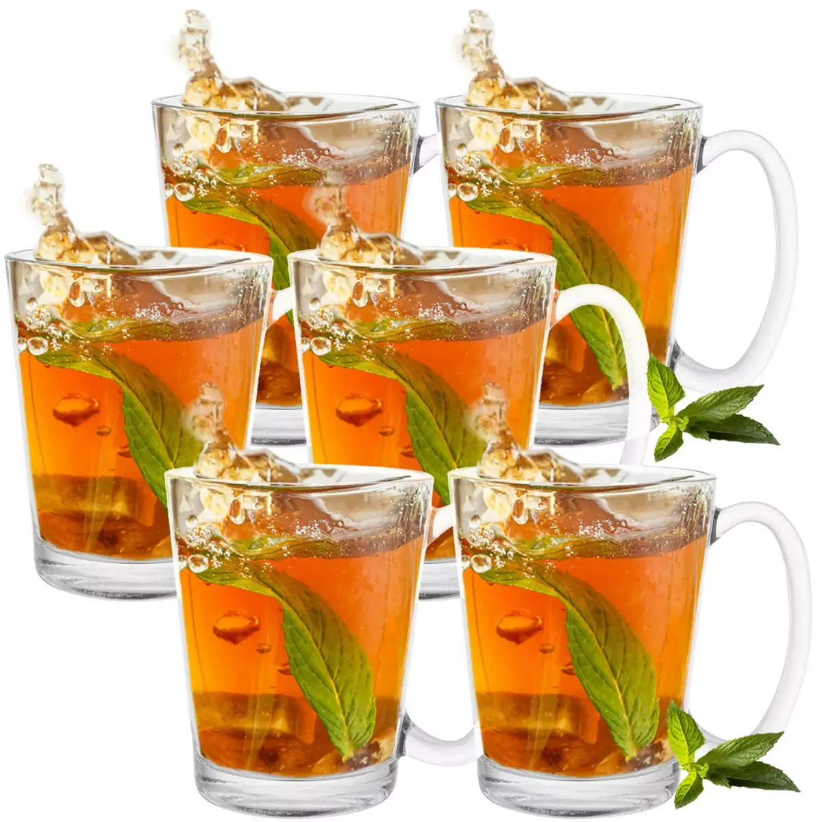 Glass cups Springos HA7497 300 ml – set of 6 Photo 3