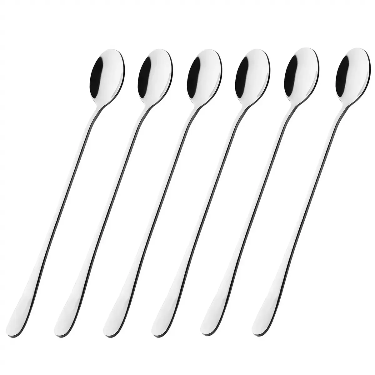 Springos HA7498 stainless steel latte & dessert spoons Photo 9