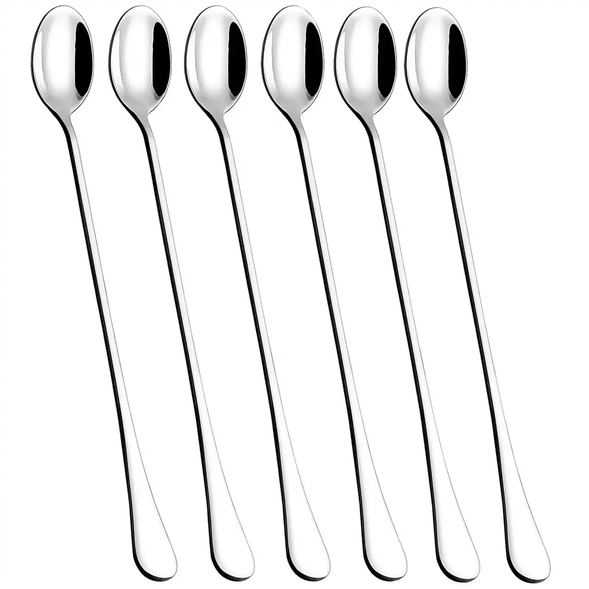 Springos HA7498 stainless steel latte & dessert spoons Photo 10