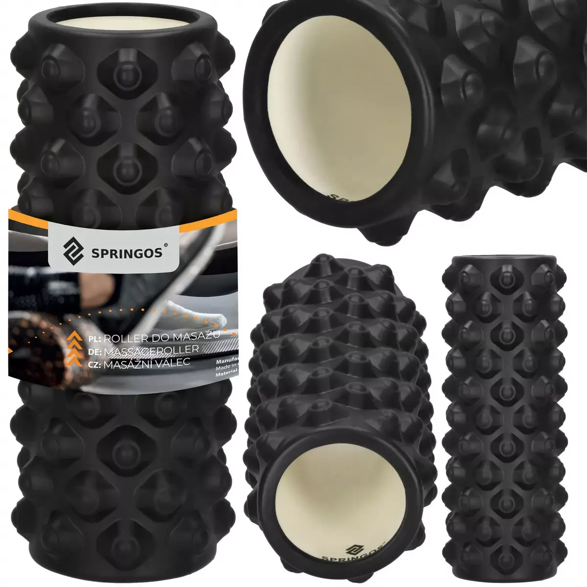 Поролоновый ролик Springos FR0023 33x10,5 см Photo 2