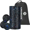 Springos FR0025 Massage Set — Foam Roller & Balls Photo 2