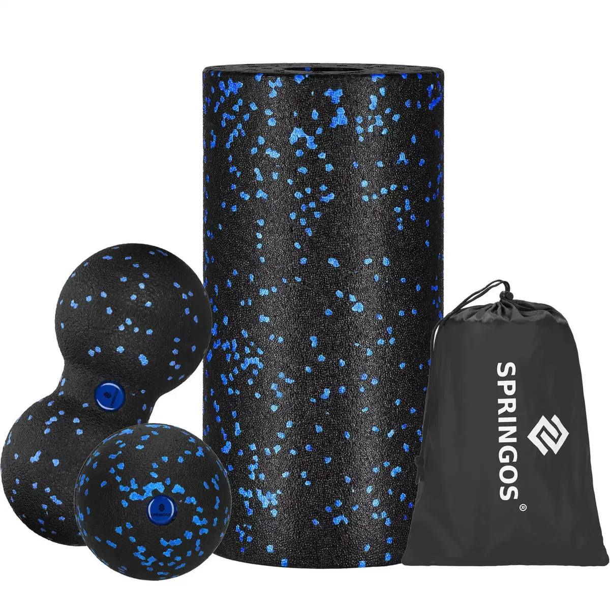 Springos FR0025 Massage Set — Foam Roller & Balls Photo 3