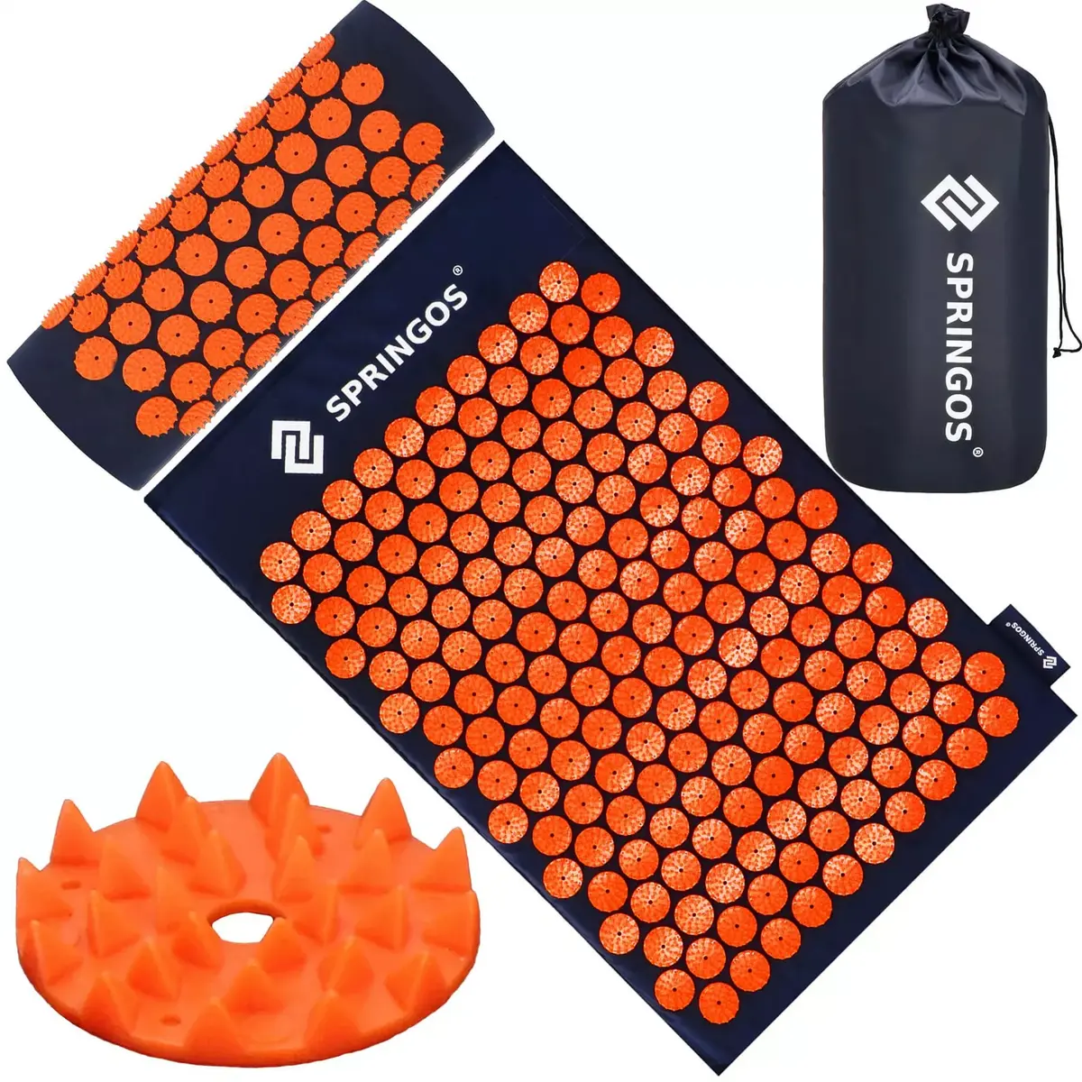 Acupressure mat Springos FA0155 65×41 cm Photo 4
