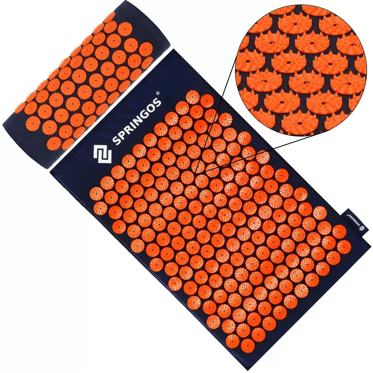 Acupressure mat Springos FA0155 65×41 cm Photo 6
