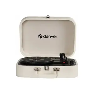 Turntable DENVER VPL-130 USB playback — record player with USB output for digitizing vinyl