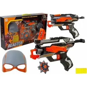 Toy foam dart pistol LEAN Sport 5088 — foldable design, lightweight handheld shooter