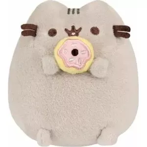 Plush toy Pusheen with donut 13 cm by Pusheen - soft collectible plushie