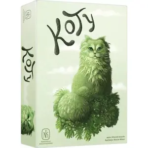 Galda spēle nasza księgarnia — Gra planszowa Koty (ģimenes galda spēle)