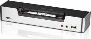 KVM switch ATEN CS1642A USB DVI-I 2-port 2560x1600 60Hz 1U rack Black/Silver