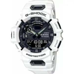 Rokaspulkstenis G-SHOCK GBA-900-7AER — sveķu korpuss, 48,9 × 51,3 × 16,6 mm, 2 gadu baterija