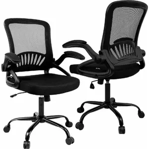 Biroja krēsls Mozos ERGO-M — ergonomisks, ar regulējamu augstumu, melns