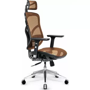 Biroja krēsls Diablo Chairs V-Basic Orange — Diablo Chairs V-Basic, ergonomisks darba krēsls, oranžs