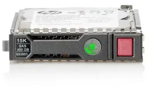 SAS cietais disks HP 450,0GB modelis 533871-002, 450 GB ietilpība, SAS interfeiss