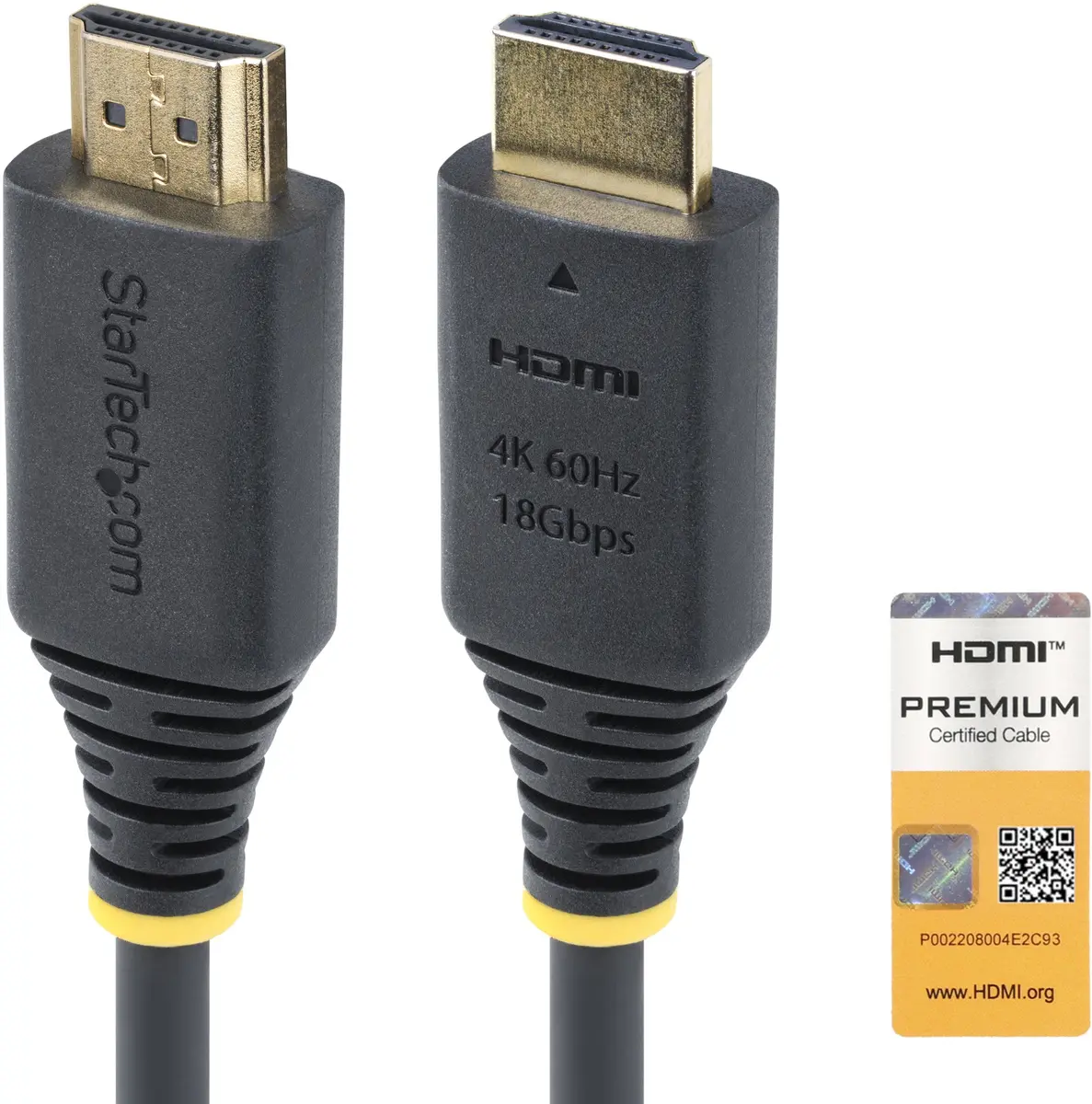 StarTech HDMI2-CABLE-4K60-2M HDMI kabelis 2m Photo 9