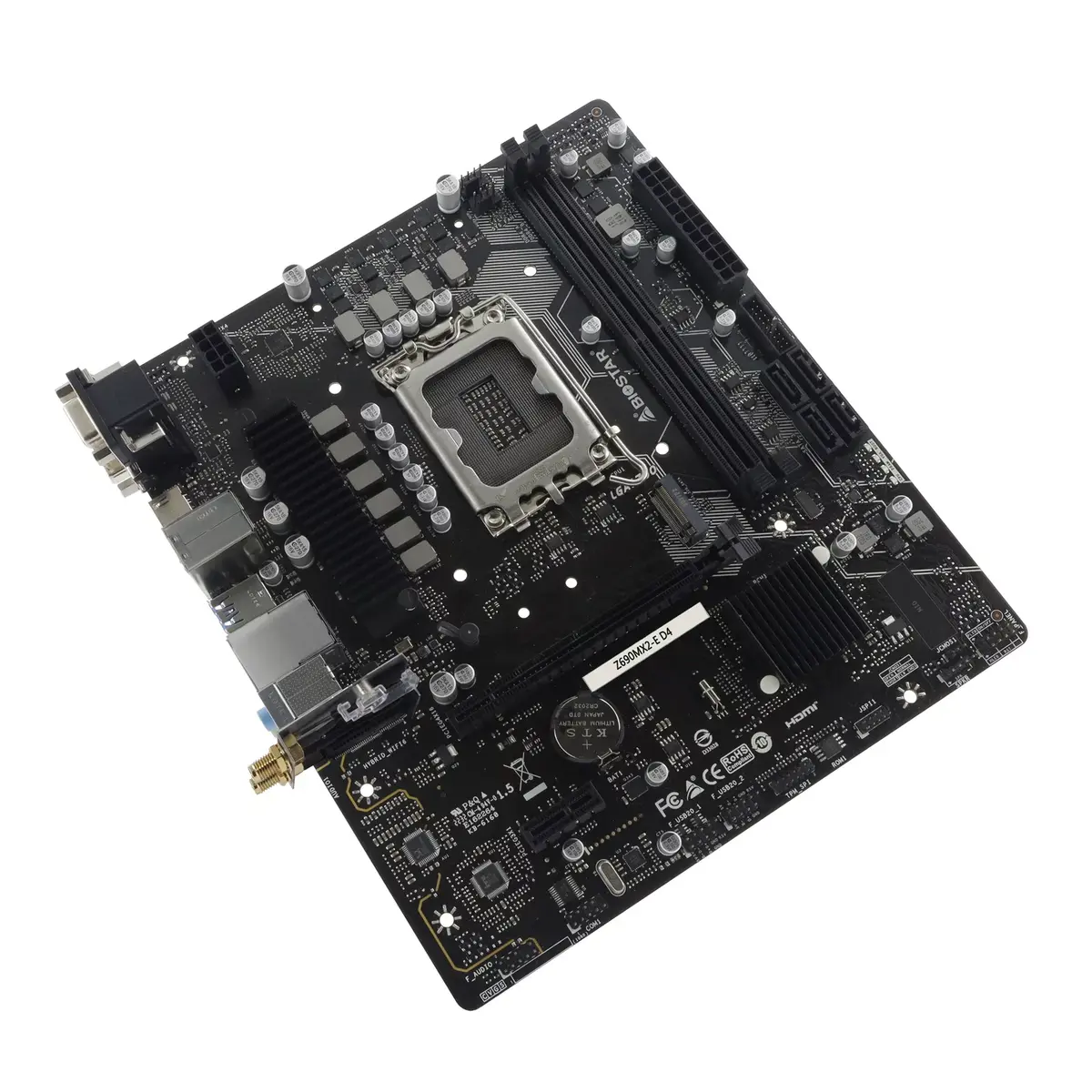 BIOSTAR Z690MX2-E D4 motherboard (micro ATX, LGA 1700) Photo 2