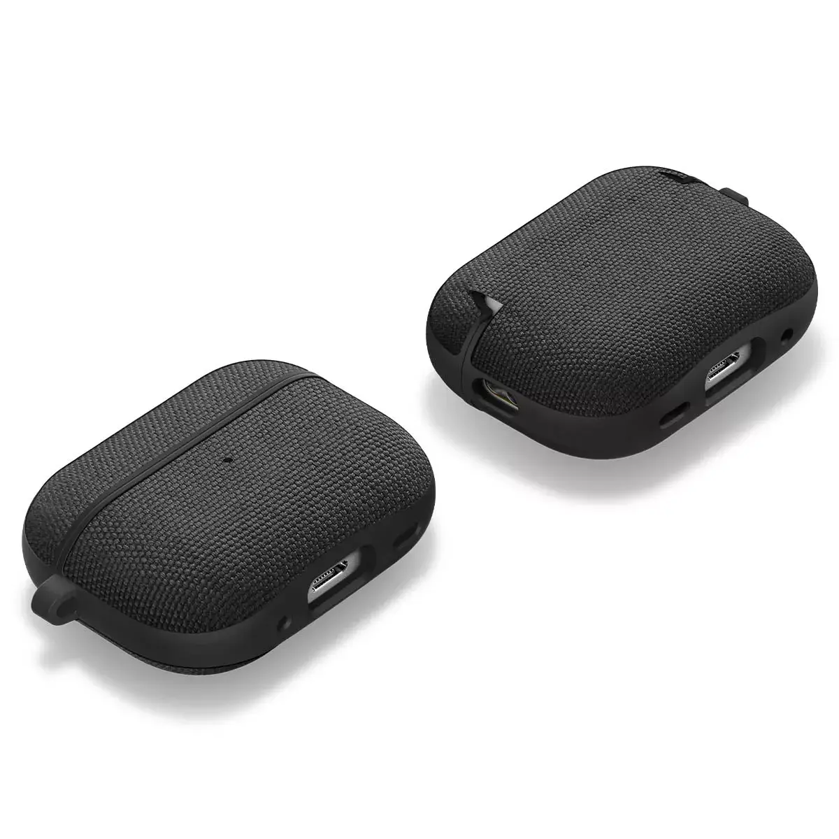 Чехол Spigen Urban Fit — ткань и PC, чёрный Photo 7