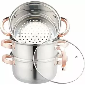 Cookware set Klausberg KB-7726, 4-piece rose gold, 18 cm saucepan included
