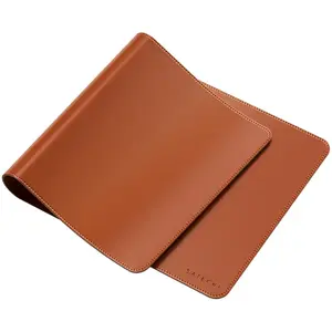 Mouse Pad Satechi Vegan-Leather Premium Desk Mat Brown ST-LPDMN