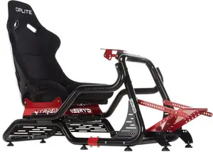 Игровой кокпит Oplite GTR S8 Elite Force красный — рама и кресло для симрейсинга