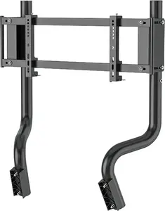Monitoru statīvs Oplite GTR S3/S8 Elite vienam monitoram, melns – galda kronšteins vienam ekrānam