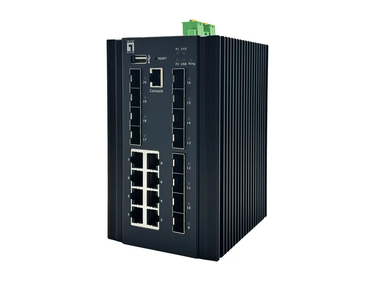 LevelOne IGU-2072 20-portu L2 Plus pārvaldāms