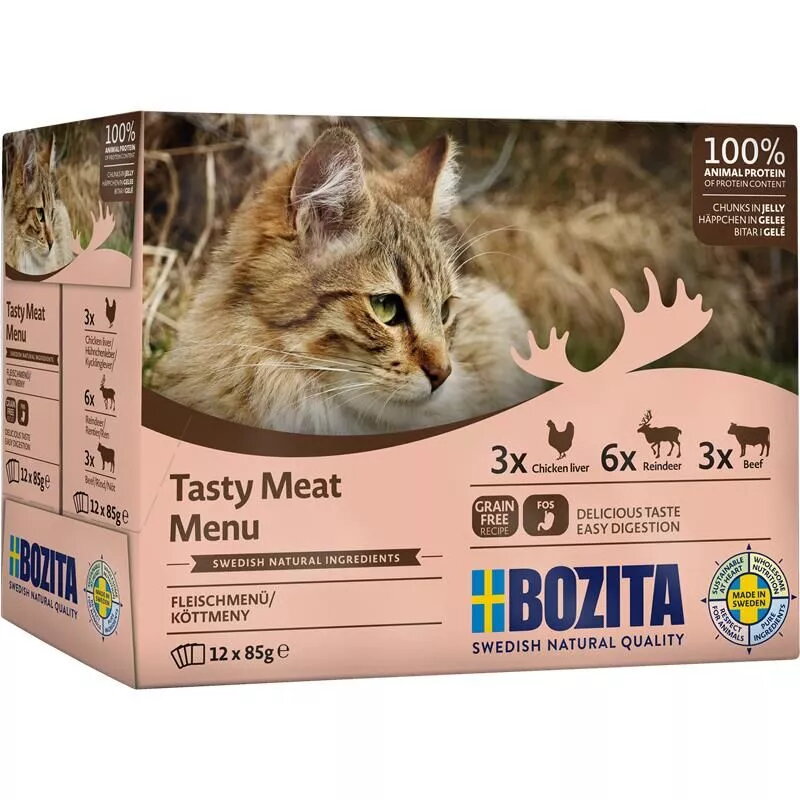 Mitrs kaķu barība BOZITA 9116321 12×85