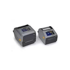 Etiķešu printeris Zebra ZD621d 12 punkti/mm (300 dpi) ar RTC, USB, USB Host, RS232, Bluetooth (BLE) un Ethernet, pelēks