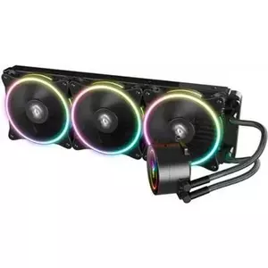 Система жидкостного охлаждения DeepCool LT360, 3×120 мм вент., 2400 об/мин, 72.04 cfm, трубки 41 см, алюминиевый радиатор, чёрный