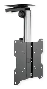 TV mount/stand VALUE 17.99.1186 for 17"–37" (43.2–94 cm), VESA 75×75–200×200, tilt 0–90°, swivel ±45°, 20 kg, black